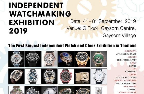 Bangkok Independent Watchmaking Exhibition 2019