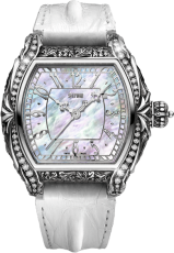 Argentum Diamond Bezel C10-01.AG.MOP.D