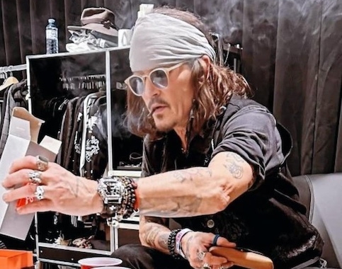 Slider Johnny Depp und STROM 5